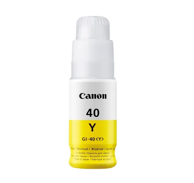 Canon Ink Cartridge GI-40Y Yellow