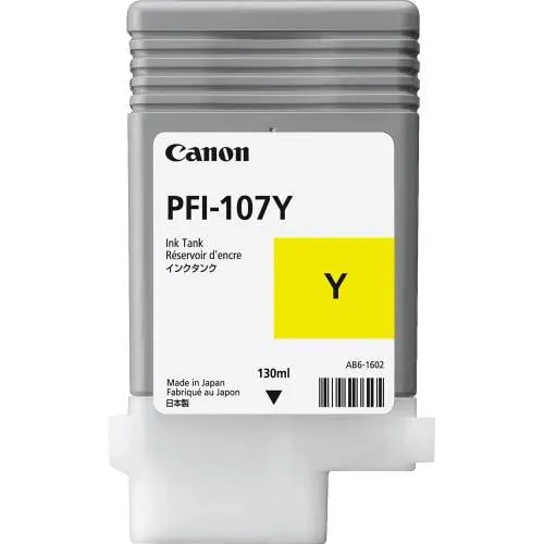 Canon Ink Cartridge PFI-107 Yellow