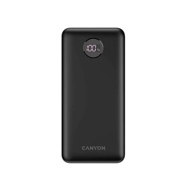 Canyon Power Bank 20000MmAh Usb+Type-C & LED Display CNE-CPB2002B