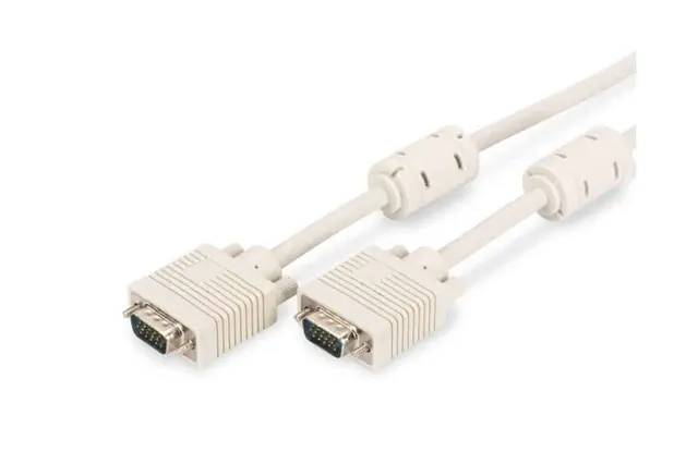 Digitus VGA to VGA (M/M) 1.8 M Beige AK-310100-018-E