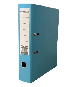 Officeplus Boxfile F/SC Wide 8/34 Light Blue