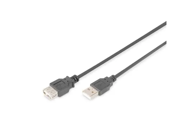 Digitus USB 2.0 Extension Cable M/F 5M AK-300202-050-S