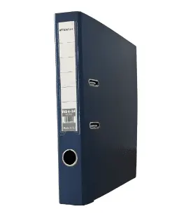 Officeplus Boxfile F/SC Narrow 4/34 Dark Blue