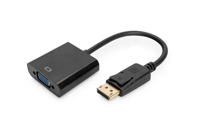 Digitus Displayport to VGA Adapter M/F 0.15M AK-340403-001-S