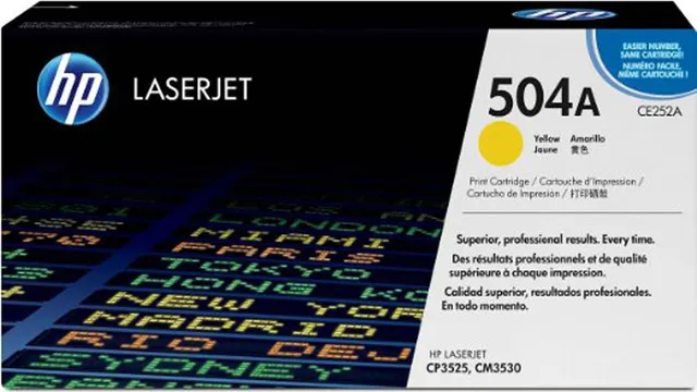 HP Toner CP3525 CE252A