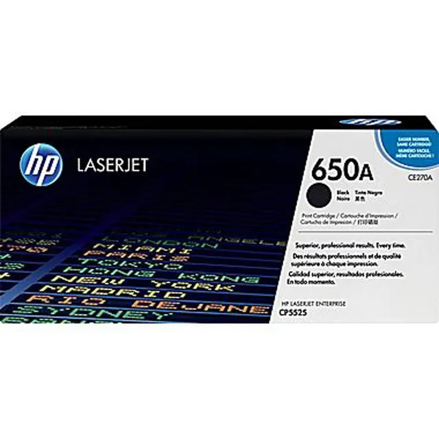 HP Toner CP5525 CE270A BLK
