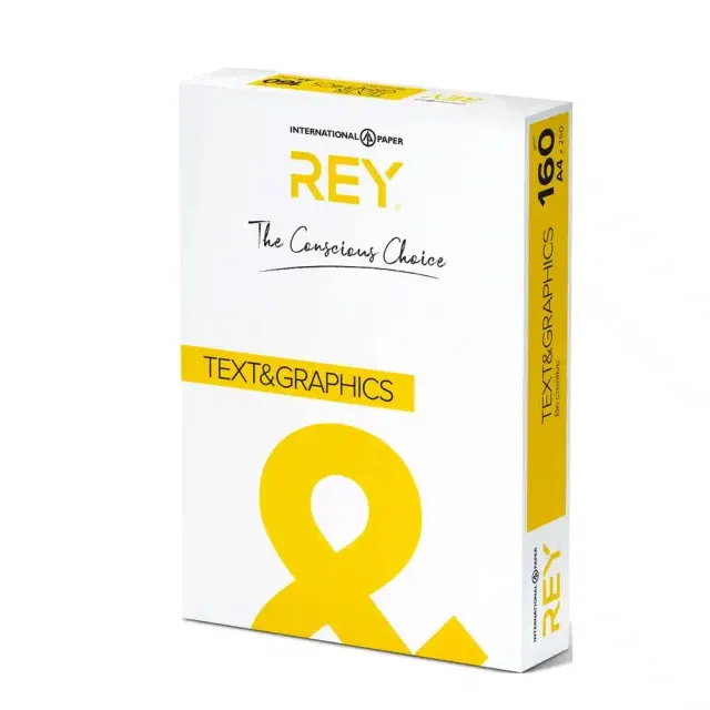 Rey-Text Karton Paper A4 White 160GR