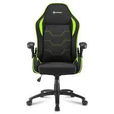 Sharkoon Elbrus 1 Gaming Chair Black/Green