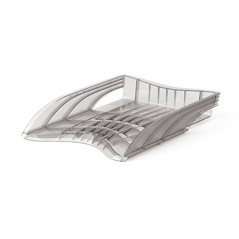 Erichkrause Plastic Letter Tray S-Wing Transparent 46044/22533