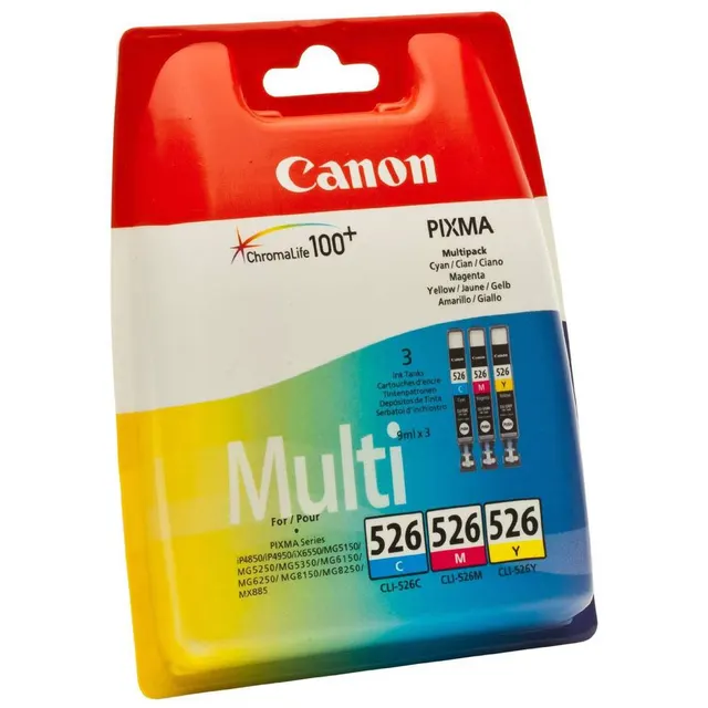 Canon Ink Cartridge 526 (C/M/Y) Multipack