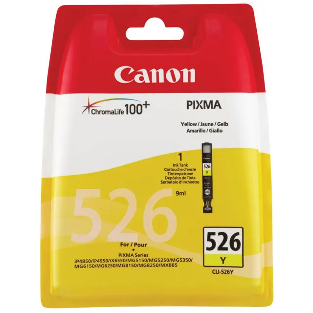 Canon Ink Cartridge 526 Yellow