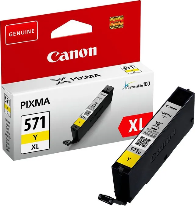 Canon Ink Cartridge 571XL Yellow