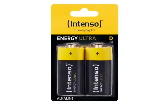 Intenso Alkaline Batteries Energy Ultra D LR20 2-BLISTER