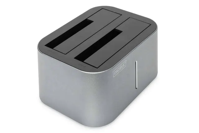Digitus Hard Disk Docking Station USB3.0, 2-port, 2.5"/3.5" Ssd/Hdd, Clone DA-71540-1