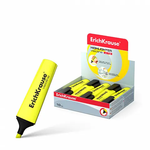 Erichkrause Highlighter Visioline V-12 Yellow 32496