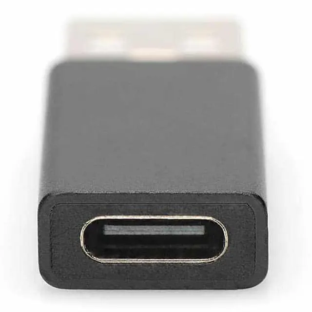 Digitus USB Adapter Usb-C (F) to USB (M) Black AK-300524-000-S