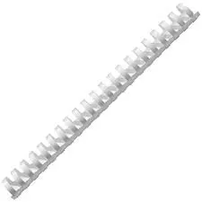 Opus Plastic Spirals for Binding 25MM (50 Pcs)(Max 220SHEETS) White
