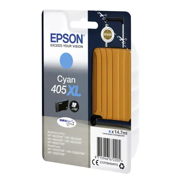 Epson Ink Cartridge 405XL Cyan C13T05H24010