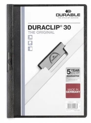 Pauli Clip File A4 Black