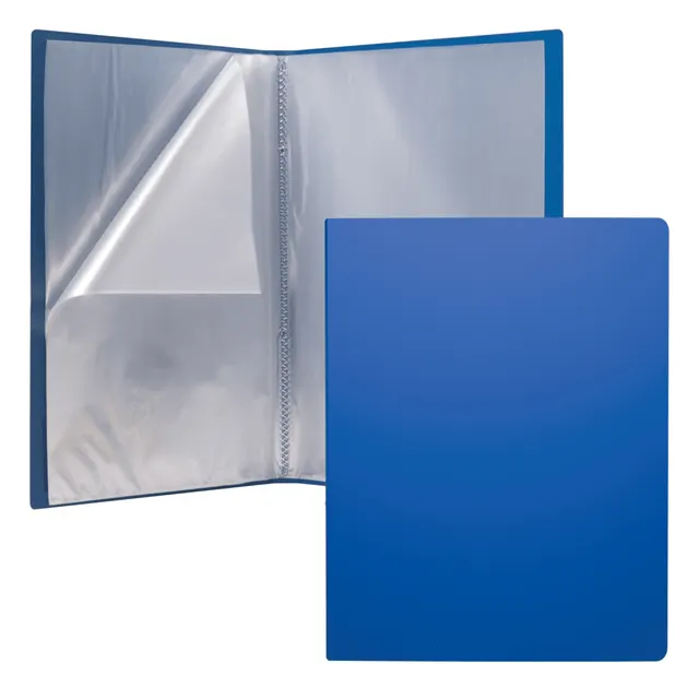 Erichkrause Display Book + Spine Pocket Classic 10 Pockets A4 Black 46001