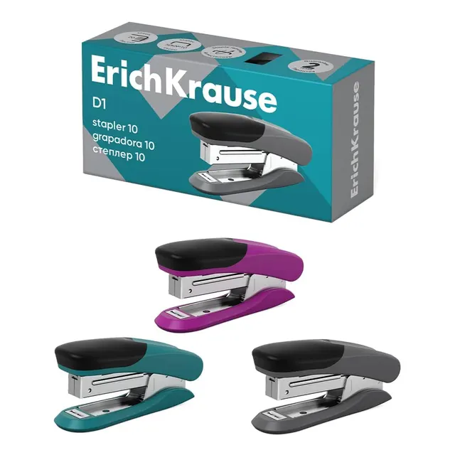 Erichkrause Stapler N.10 D1 (20 sheets) Assorted Colours 36916
