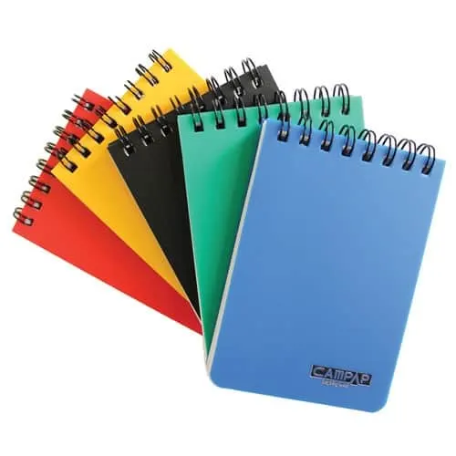 Campap PP Wire-O Notebook A7 70SHEETS EF-31947/70