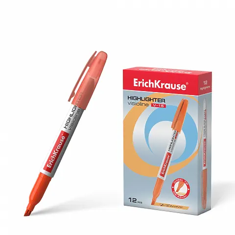 Erichkrause Highlighter Visioline V-15 Orange 30968