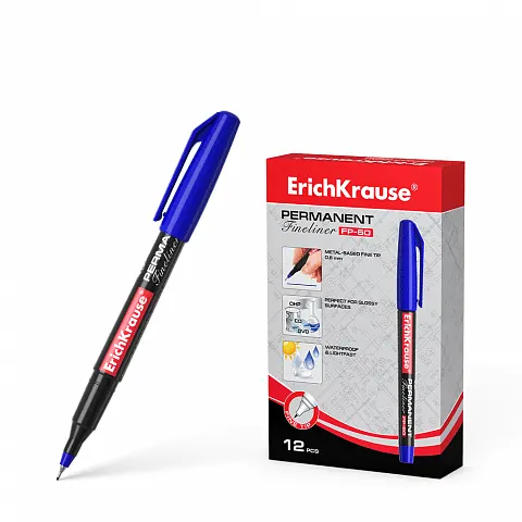 Erichkrause Permanent Marker FP-50 Blue 37069