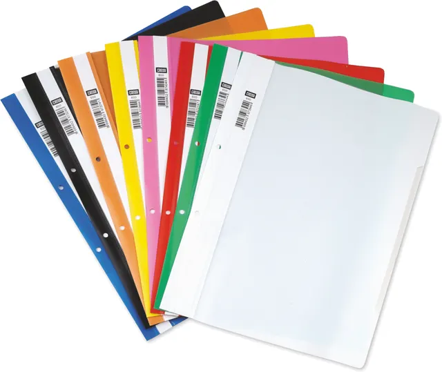 B/R-Foska PVC Flat File(Report Cover) A4 Eco Yellow BR900CC