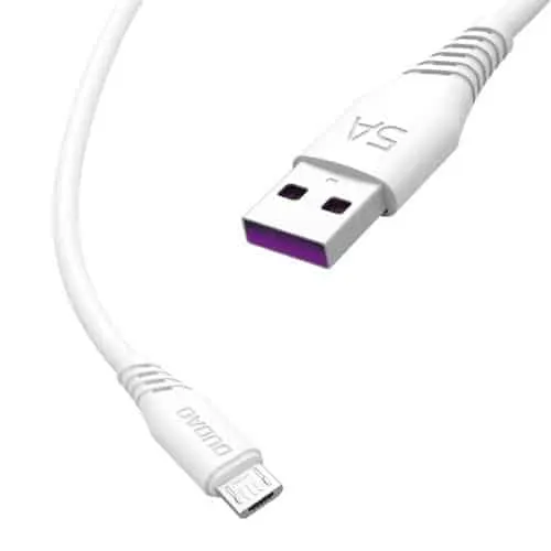 Dudao Charging Cable USB to Micro USB 1M White