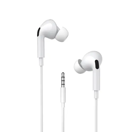 WK Earphone 3.5MM Mini Jack White Y31