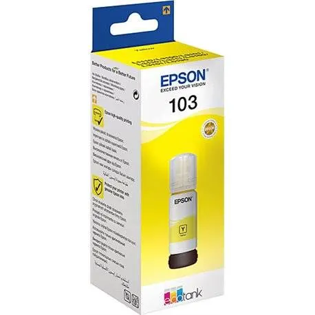 Epson Ink 103 Eco Tank Yellow T00S44A Bottle