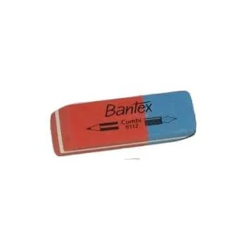Bantex Eraser Red/Blue 8112