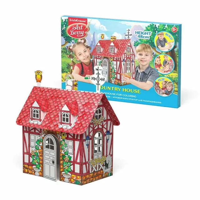 Erichkrause Artberry Playhouse for Coloring Country House 39224
