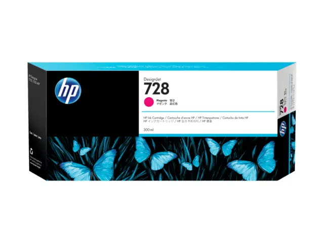 HP Ink Cartridge 728XXL Magenta 300ML