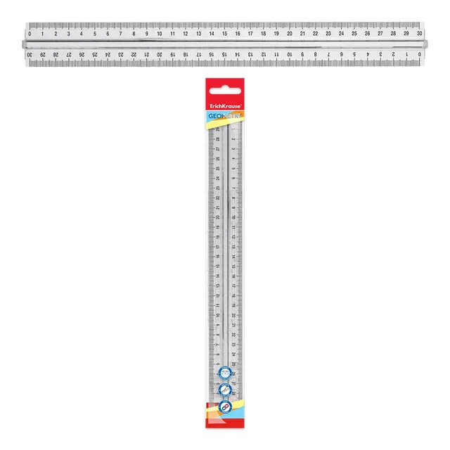 Erichkrause Ruler Clear 30cm 49521