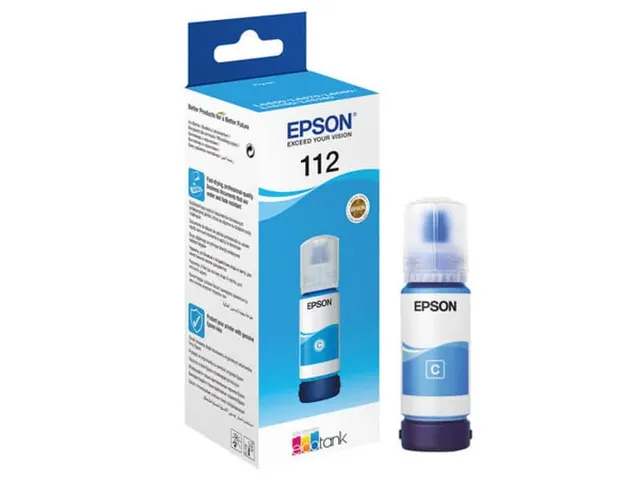 Epson Ink Bottle Cyan 112 C13T06C24A