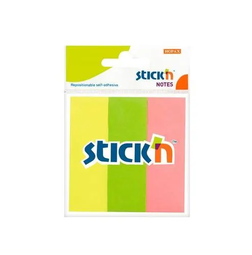 Stick Notes 76X25MM 3x50 Sheets Pad N.21129