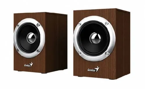 Genius Speakers Wooden Brown SPHF280