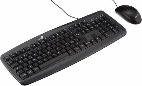 Genius Smart Combo Wired Set (Kb&Mouse) Black KM200/US/USB