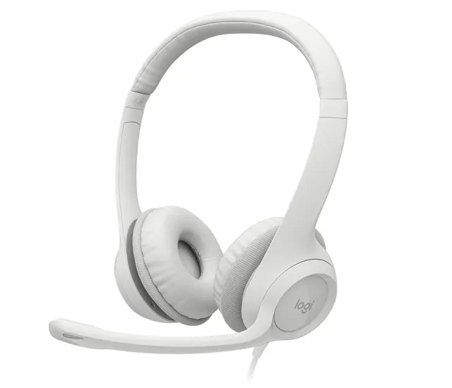 Logitech USB Headset H390 White ( 981-001286 )