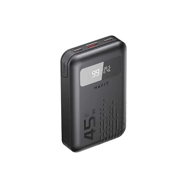 Havit Power Bank 45W Fast Charge 10200mAh Black PB5211