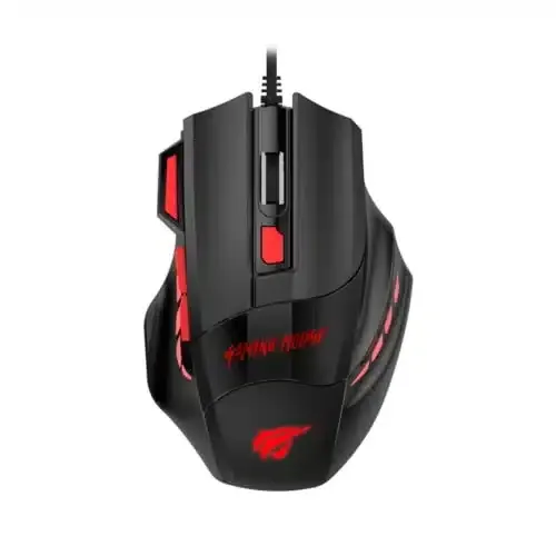 Havit Wired Gaming Mouse MS1005 Black/Red