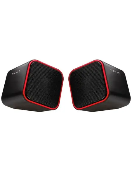 Havit USB 6W Speakers Black/Red HV-SK473