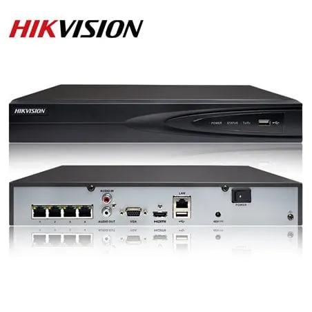 Hikvision NVR 4K 4-ch 1U DS-7604NI-K1 (C)