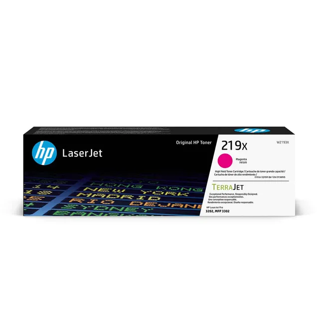 HP Toner 219X W2193X Magenta