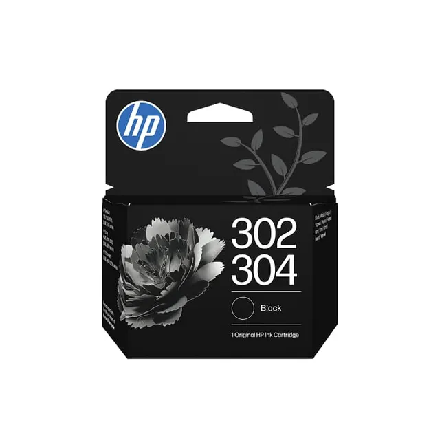 HP Ink Cartridge 302 & 304 Black B7RT7AE