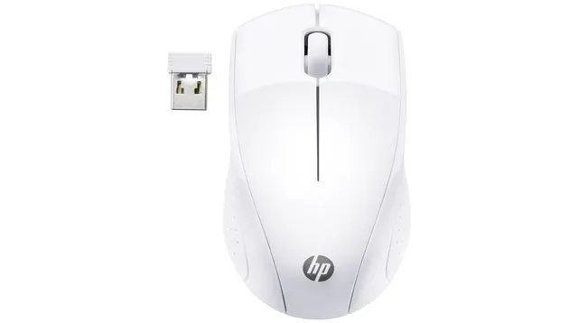HP Mouse W/Less 220 Snow White 7KX12AA