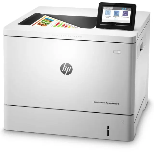 HP Printer Color Laserjet Managed E55040dn MPS
