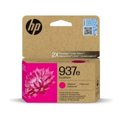 HP Ink Cartridge EvoMore 937e Magenta XL 4S6W7NE